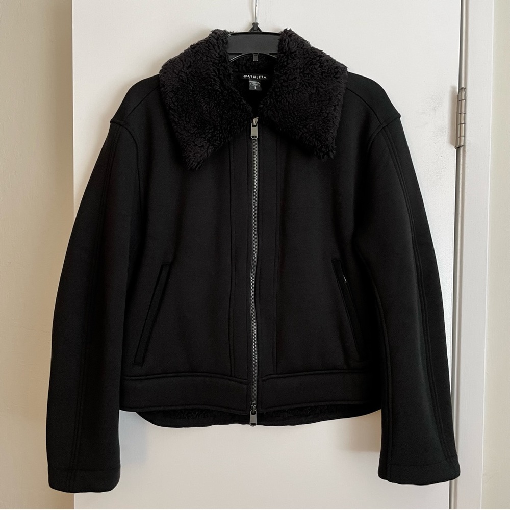 Athleta Westbound Sherpa Jacket S NWOT
